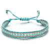 1 Piece Vacation Color Block Artificial Crystal Alloy Rope Unisex Bracelets