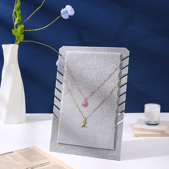 1 Piece Velvet Nordic Style Solid Color Jewelry Rack