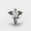 1 Piece Vintage Style Geometric 316 Stainless Steel  Zircon Ear Studs
