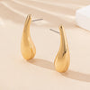 1 Set 1 Pair Elegant Simple Style Water Droplets CCB Ear Studs