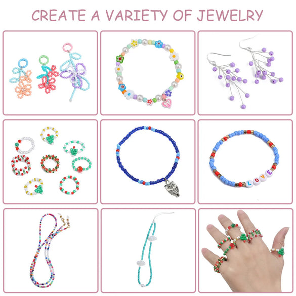 1 Set Arylic Solid Color Beads