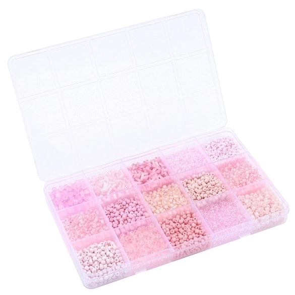 1 Set Diameter 3mm Diameter 4mm Glass Solid Color Beads