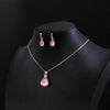 Fashion Water Droplets Alloy Inlay Rhinestones Women's Jewelry Set