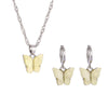 1 Set Simple Style Bow Knot Alloy Plating Women'S Pendant Necklace