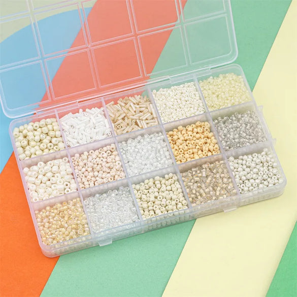 1 Set Diameter 3mm Diameter 4mm Glass Solid Color Beads