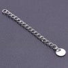 10 PCS/Package 6*60mm 304 Stainless Steel Geometric Polished Extension Chain