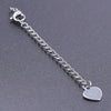 10 PCS/Package 6*60mm 304 Stainless Steel Geometric Polished Extension Chain