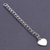 10 PCS/Package 6*60mm 304 Stainless Steel Geometric Polished Extension Chain