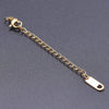 10 PCS/Package 6*60mm 304 Stainless Steel Geometric Polished Extension Chain