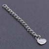 10 PCS/Package 6*60mm 304 Stainless Steel Geometric Polished Extension Chain