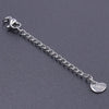 10 PCS/Package 6*60mm 304 Stainless Steel Geometric Polished Extension Chain
