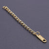 10 PCS/Package 6*60mm 304 Stainless Steel Geometric Polished Extension Chain
