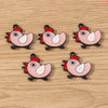 10 PCS/Package Alloy Chick Pendant