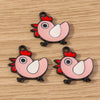 10 PCS/Package Alloy Chick Pendant