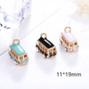 Simple Style Bus Alloy Enamel Inlay Jewelry Accessories