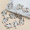 10 Pieces Retro Cactus Alloy Plating Pendant Jewelry Accessories
