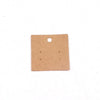 100 Blank Kraft Paper Earrings Earrings Card Bracelet Necklace Hairpin Jewelry Packaging Card Spot Wholesale