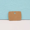 100 Blank Kraft Paper Earrings Earrings Card Bracelet Necklace Hairpin Jewelry Packaging Card Spot Wholesale