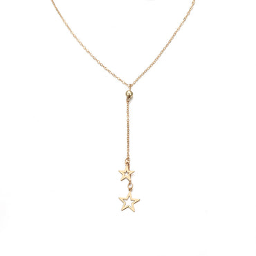 Wholesale Jewelry Fashion Simple Five-pointed Star Pendant Necklace Nihaojewelry