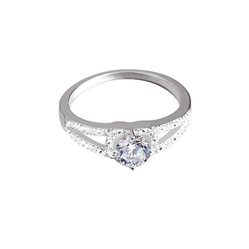 Diamond Love Ring Ring Flash Diamond Wedding Jewelry Wholesale