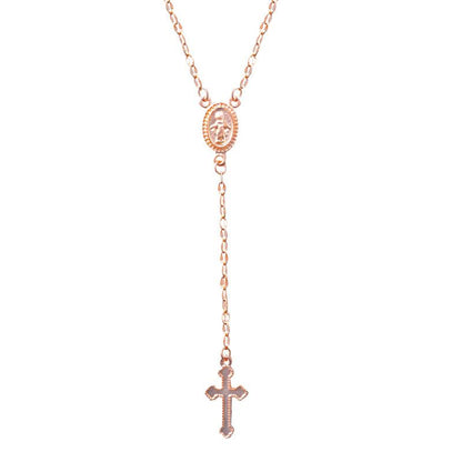 New Fashion Cross Necklace Women&#39;s Clavicle Chain Jesus Easter Jewelry Sexy Tassel Pendant