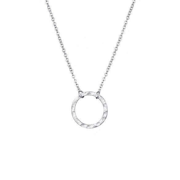 Stainless Steel 14K Gold Plated Fashion Plating Geometric Necklace