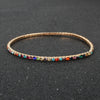 Fashion Geometric Rhinestone Iron Diamond No Inlaid Women'S Bracelets