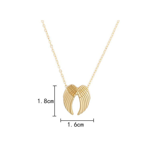 Simple Style Wings Alloy Women's Necklace 1 Piece