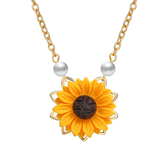 Alloy Fashion Flowers Necklace  (alloy Gdd07-01) Nhpj0008-alloy-gdd07-01