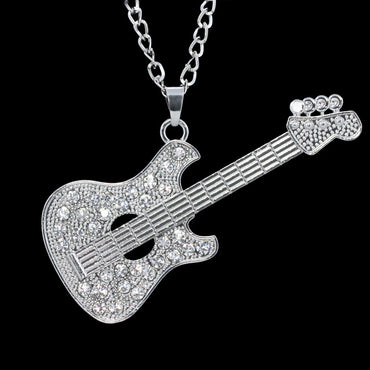 Alloy Fashion Geometric Necklace  (big Guitar Alloy)  Fashion Jewelry Nhas0556-big-guitar-alloy