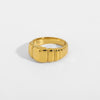 Fashion Stainless Steel Shell Gold Plated