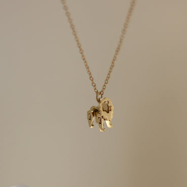 Cute Animal Titanium Steel Necklace