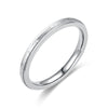Wholesale Simple Titanium Steel Frosted Fine Ring Gooddiy