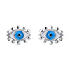 Hecheng Ornament Dripping Oil Eye Stud Earrings European And American Style Personalized Women's Stud Earrings Ornament Accessories