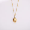 Rose Stainless Steel 18k Gold Plated Necklace