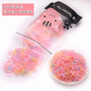 Children'S Headdress Rubber Band Hair Tie Black Rubber Band Thickened Hair Rope