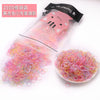 Children'S Headdress Rubber Band Hair Tie Black Rubber Band Thickened Hair Rope