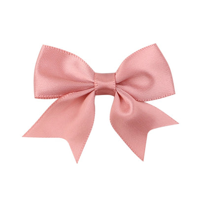 New Children's Hair Accessories Cute Baby Bow Broken 20 Color Solid Color Duckbill Clip