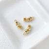 14K Gold-Plated Color Retention Gold Plated Marine Small Creature Pendant DIY Handmade Ornament Bracelet Necklace Earrings Accessories
