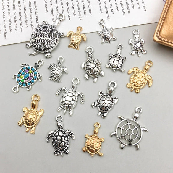 15 Models Per Model 1, 15/Bag Zinc Alloy Printing Pendant