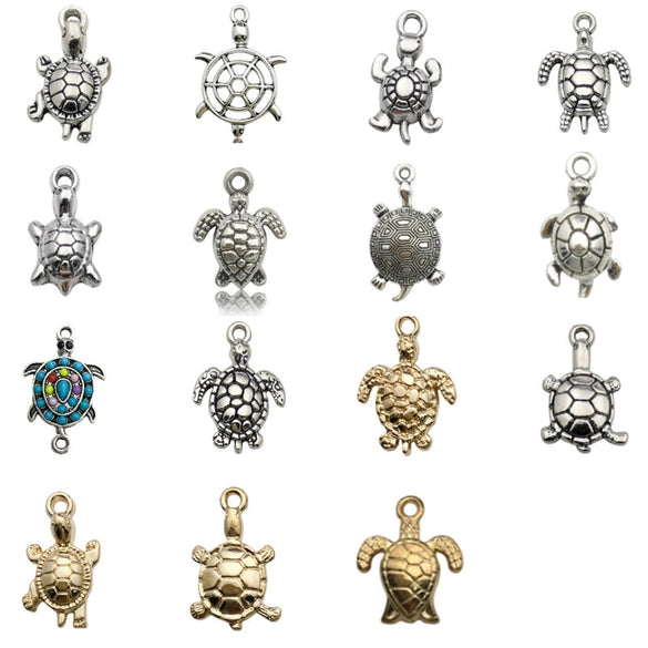 15 Models Per Model 1, 15/Bag Zinc Alloy Printing Pendant