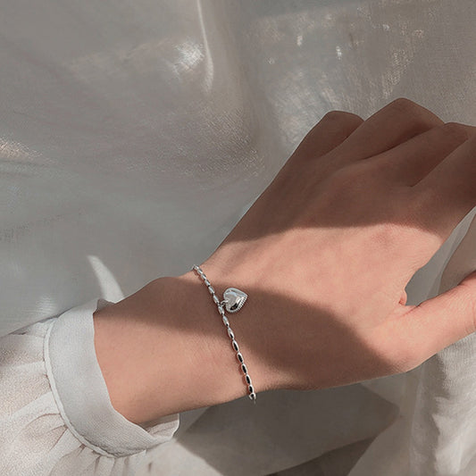 New Style Heart Shape Pendant Alloy Necklace Bracelet