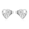 Women's Simple Style Korean Style Geometric Stainless Steel No Inlaid Ear Studs Stainless Steel Earrings