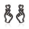 Women's Simple Style Korean Style Geometric Stainless Steel No Inlaid Ear Studs Stainless Steel Earrings
