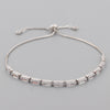 Retro Geometric Copper Zircon Bracelets In Bulk