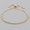 Retro Geometric Copper Zircon Bracelets In Bulk
