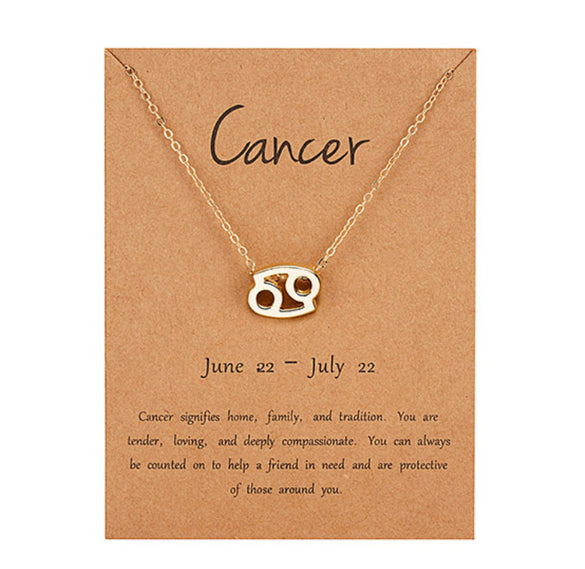 Fashion Constellation Alloy Plating Women's Necklace