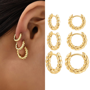 1 Pair Simple Style Heart Shape Plating Copper Earrings