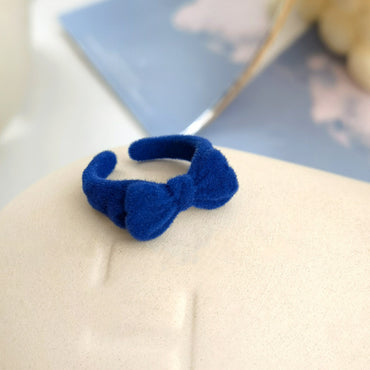 Fashion Bow Knot Rayon Women's Open Ring 1 Piece
