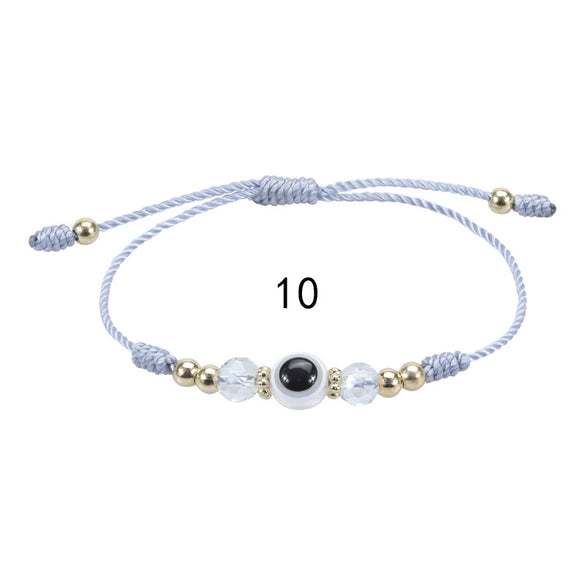 Simple Style Eye Resin Knitting Unisex Bracelets 1 Piece